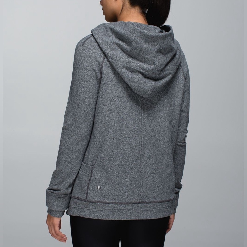 Lululemon Find Your Centre Wrap
Hoodie Jacket Heathered Speckled Black - Picture 3 of 16